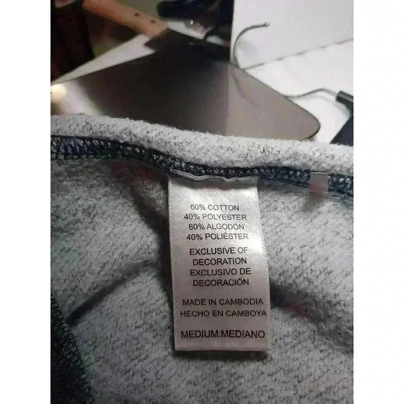 Tommy Bahama Mens Sweater Blue Medium Fleece‎ Pullover Lightweight Lounge Shirt - Picture 4 of 8